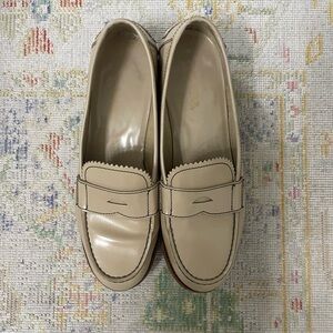 Prada Cream Loafers